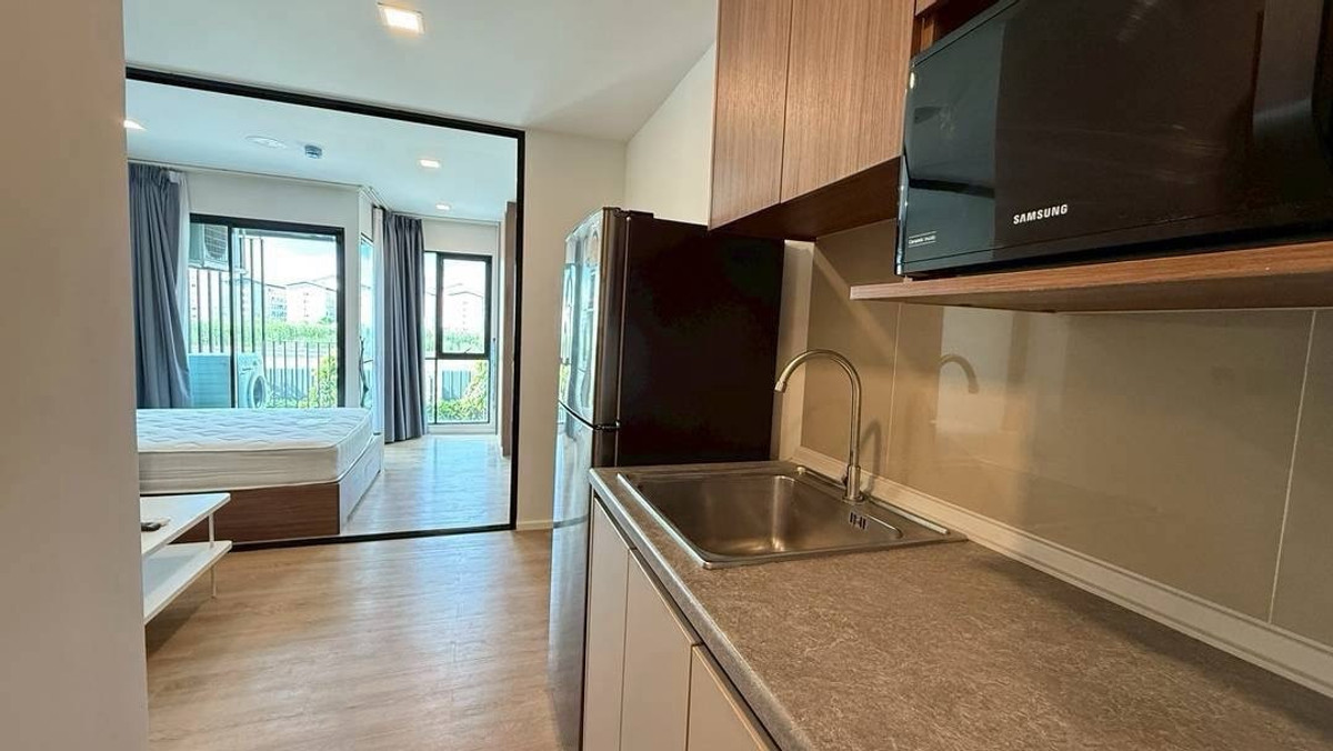 ให้เช่าคอนโดปทุมธานี รังสิต ธรรมศาสตร์ : ให้เช่า Kave Town Shift 🛋️เฟอร์ครบ🏫200ม. จาก ม.กรุงเทพ 📌ข้างซอยรังสิตภิรมย์