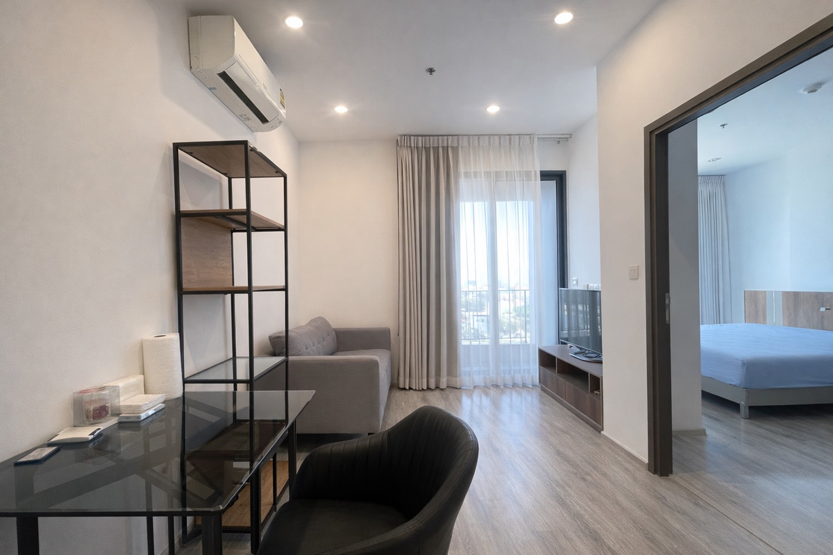 ให้เช่าคอนโดอ่อนนุช อุดมสุข : พร้อมปล่อยเช่า  IDEO Mobi Sukhumvit 66  ห้องสวย สภาพใหม่  ไม่ติดลิฟท์ วิวเมือง 