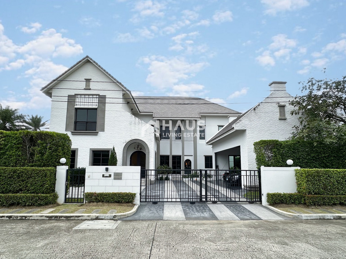 ขายบ้านปิ่นเกล้า จรัญสนิทวงศ์ : 🔥 ขายบ้านเดี่ยว บางกอก บูเลอวาร์ด ซิกเนเจอร์ สาทร - ราชพฤกษ์ 🔥 Bangkok Boulevard Signature Sathorn / 4 ห้องนอน #HRP1008