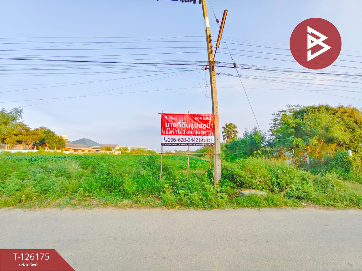 ขายที่ดินนครปฐม : ขายที่ดิน เนื้อที่ 1 ไร่ 3 งาน 36 ตร.วา กำแพงแสน นครปฐม