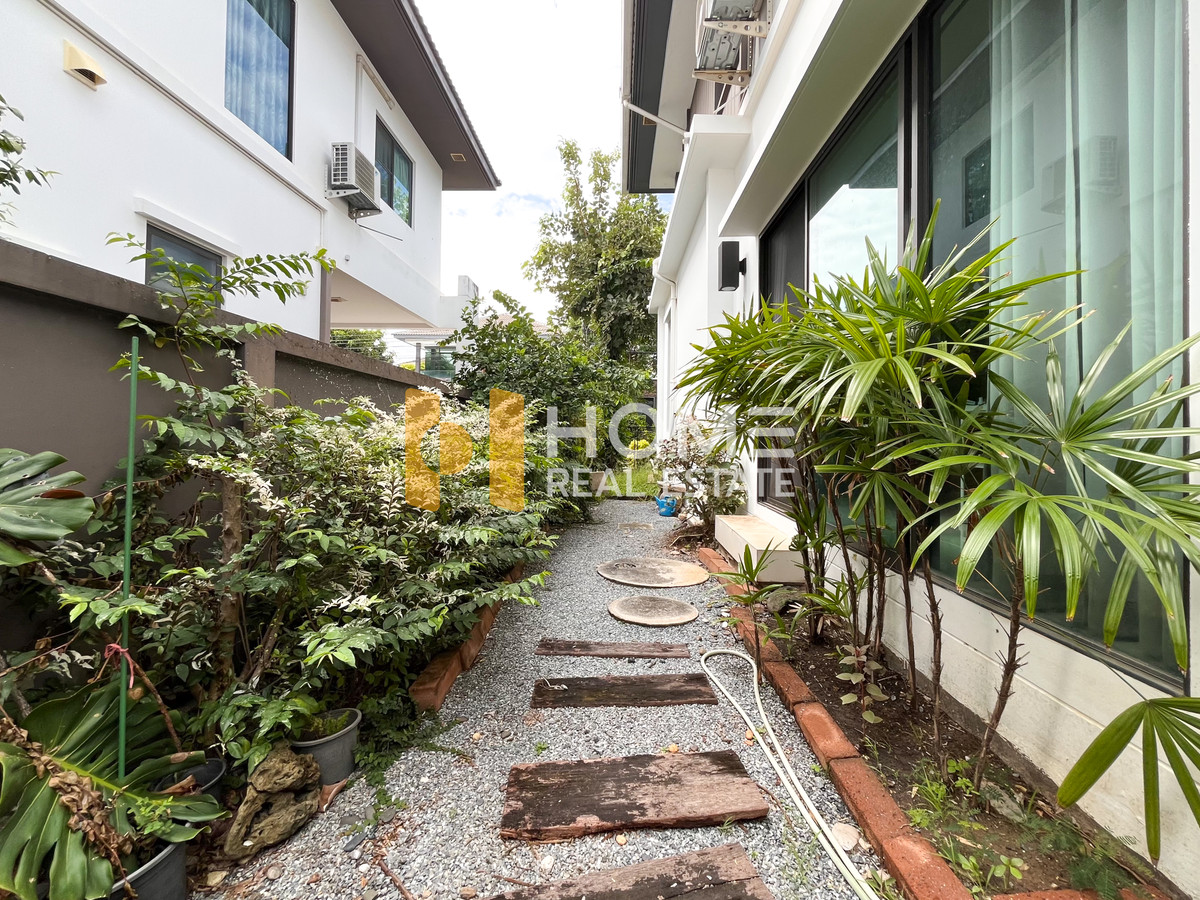 ขายบ้านลาดกระบัง สุวรรณภูมิ : หิ้วกระเป๋าพร้อมอยู่ได้เลย ✨ บ้านเดี่ยว มัณฑนา อ่อนนุช - วงแหวน 3 / 3 ห้องนอน (ขาย), Manthana Onnut - Wongwan 3 / Detached House 3 Bedrooms (FOR SALE) POON025