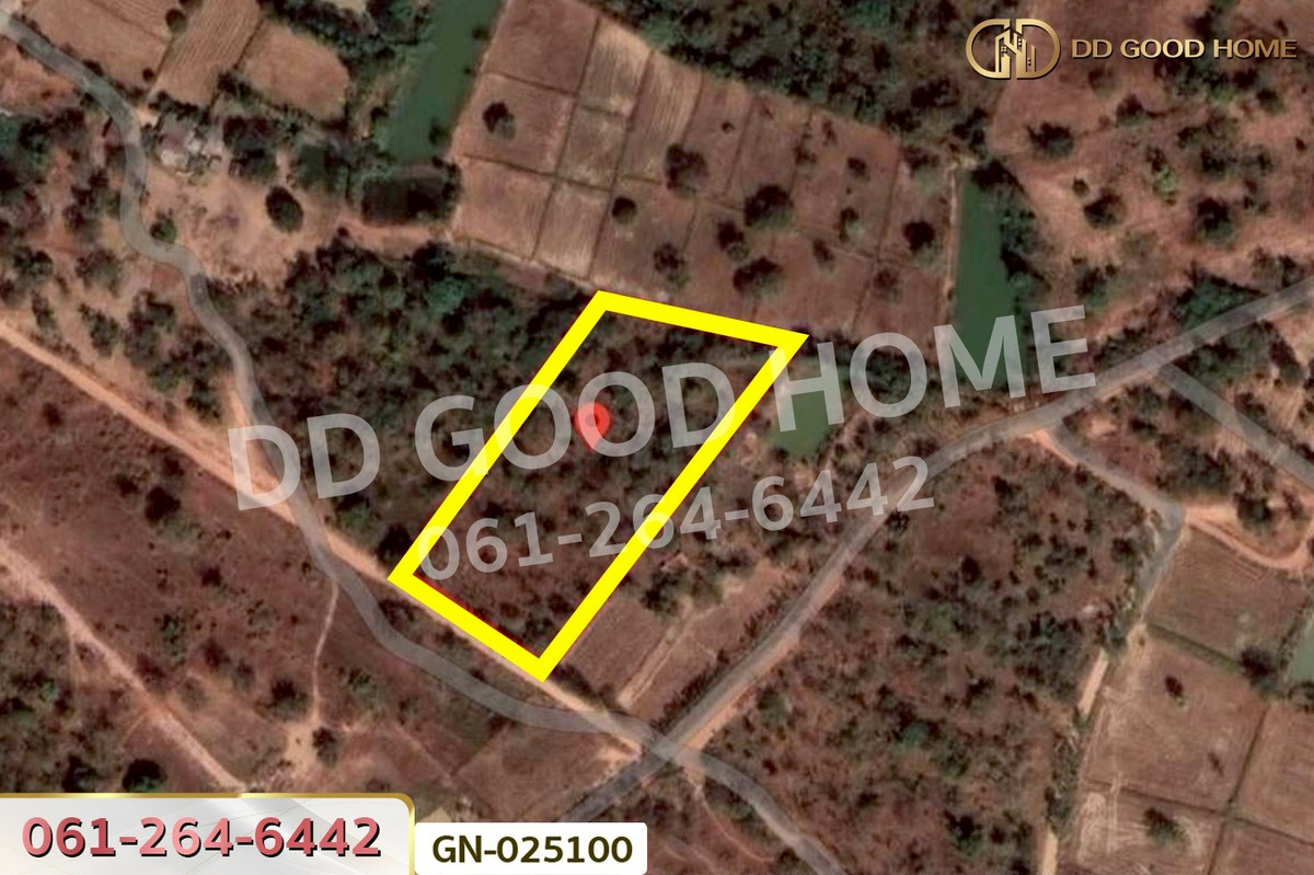 For SaleLandChaiyaphum : GN-025100 Land in Ban Lao, 5 rai, Chaiyaphum, near Chaiyaphum School for the Deaf