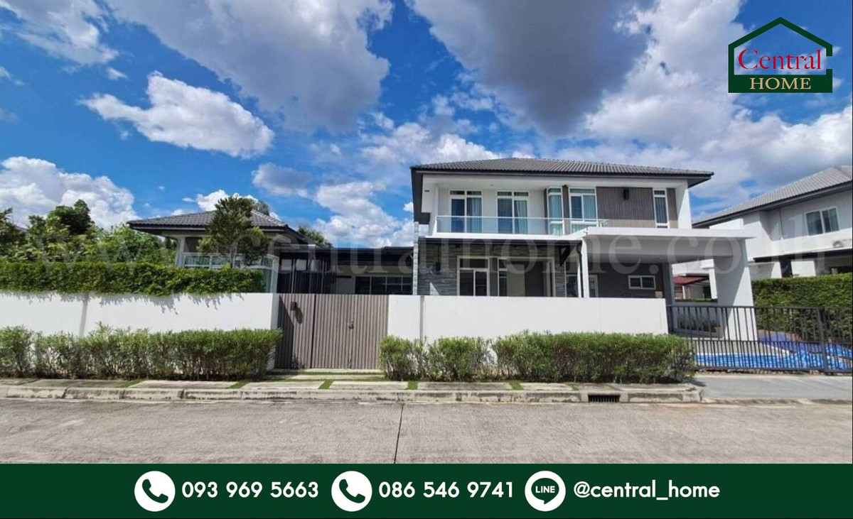 ขายบ้านบางแค เพชรเกษม : บ้านเดี่ยว สีวลี เพชรเกษม 69 หลังมุม บ้านสวย พร้อมอยู่