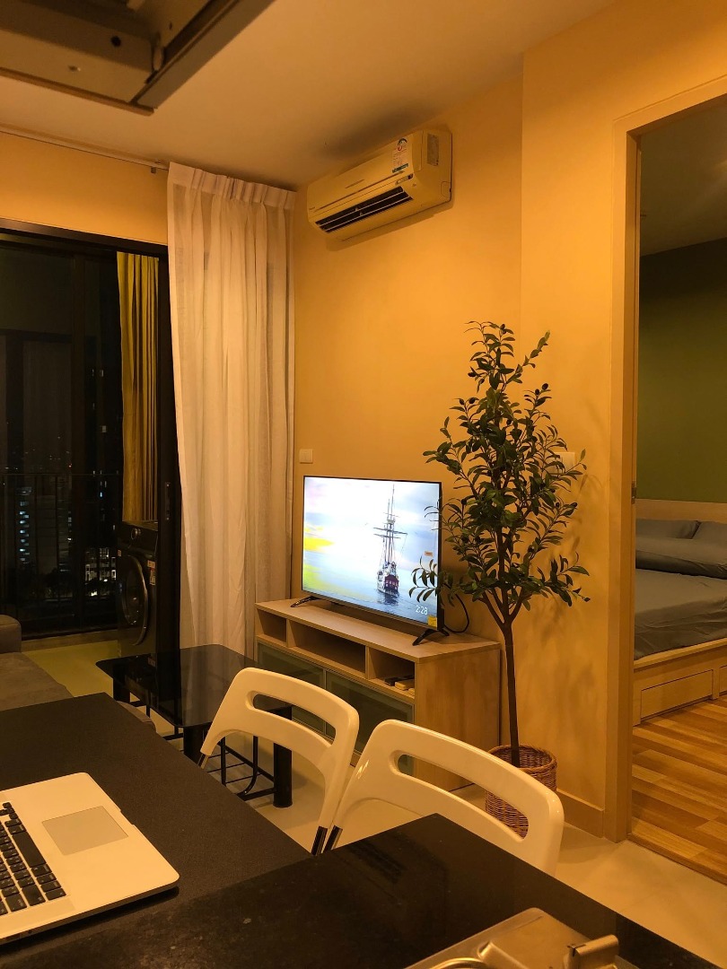 CondoRatchadapisek, Huaikwang, Suttisan : 🔥Urgent rent/sale 🔥IDEO Ratchada-Huaykwang, fully furnished, ready to move in, convenient transportation, next to MRT Huai Khwang❗