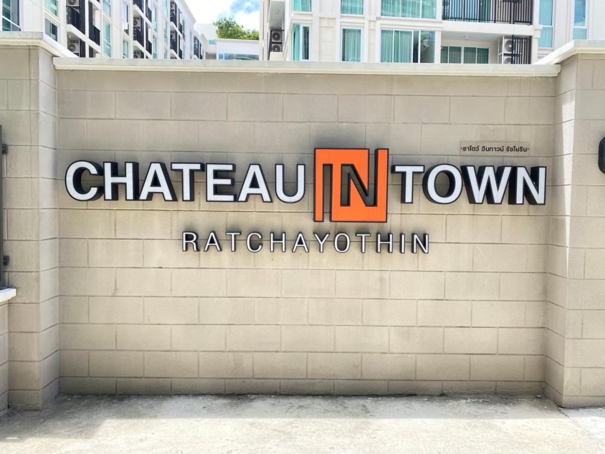 For RentCondoKasetsart, Ratchayothin : 🔥For urgent rent🔥 Chateau In Town Ratchayothin, fully furnished, ready to move in, near BTS Ratchayothin and BTS Senanikom.