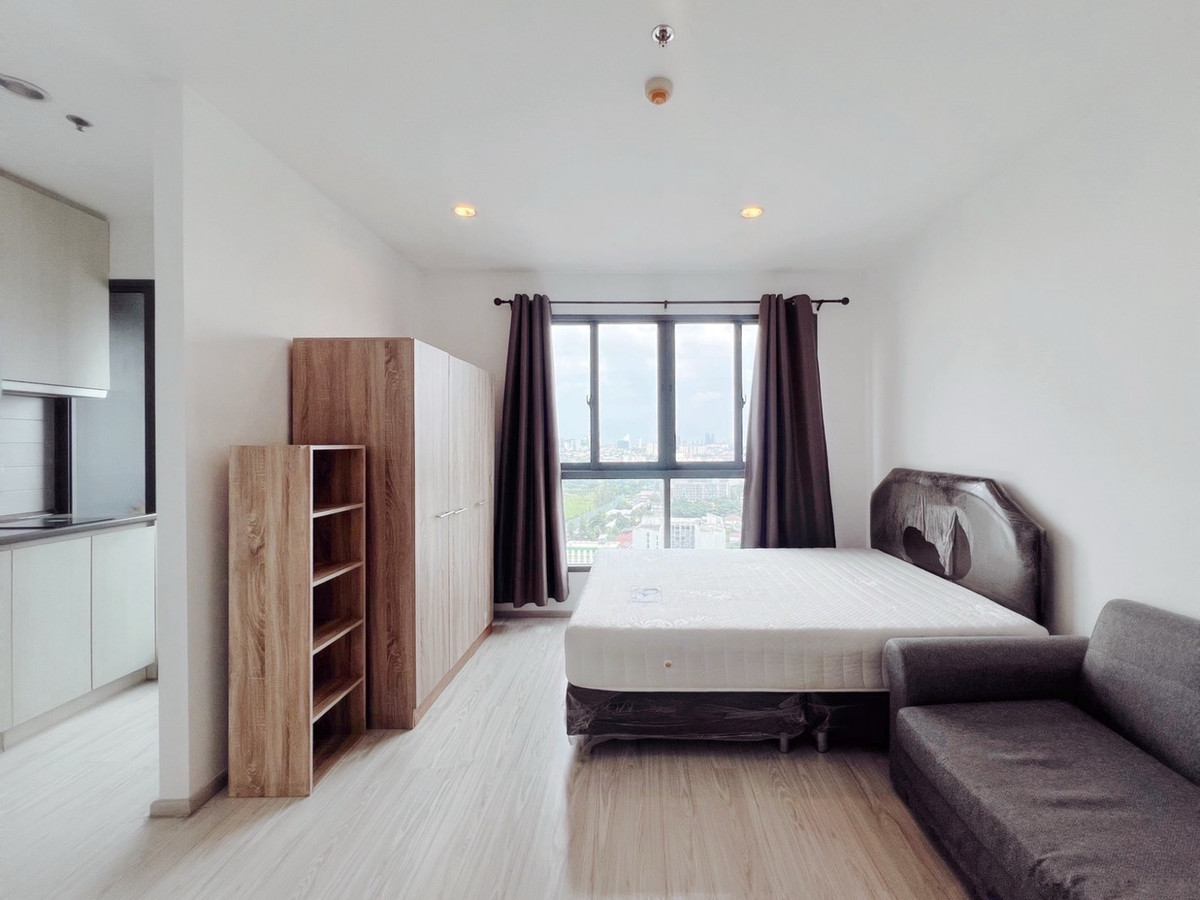 For RentCondoBangna, Bearing, Lasalle : 🔥 [ For Rent ] -  Ideo Mobi Eastgate / Fully furnished, unblockable view. Easily to travel around by BTS Bangna and close to BITEC 9,700!! 👍