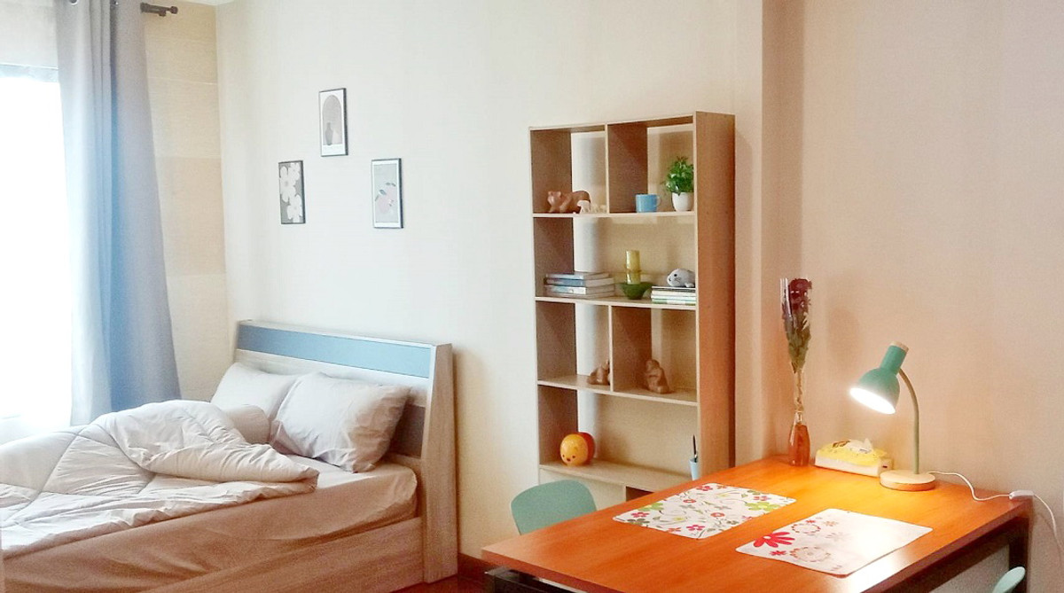 For RentCondoRama9, Petchburi, RCA : For rent Condo Life Asoke (Condo Life Asoke) next to MRT Phetchaburi.