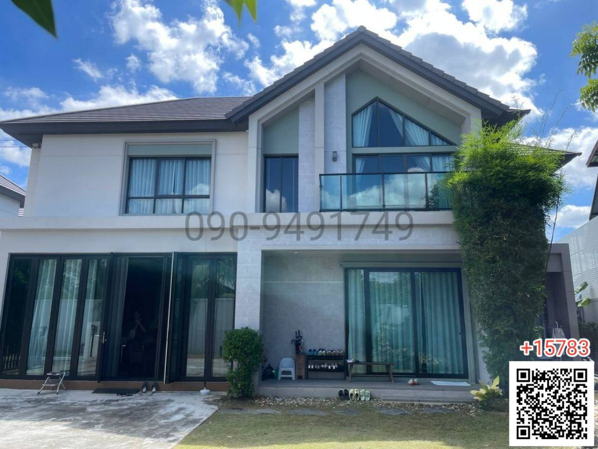 ขายบ้านพระราม 5 ราชพฤกษ์ บางกรวย : ขาย บ้านเดี่ยว 2 ชั้น หมู่บ้าน Bangkok Boulevard Rama 5 พร้อมเข้าอยู่