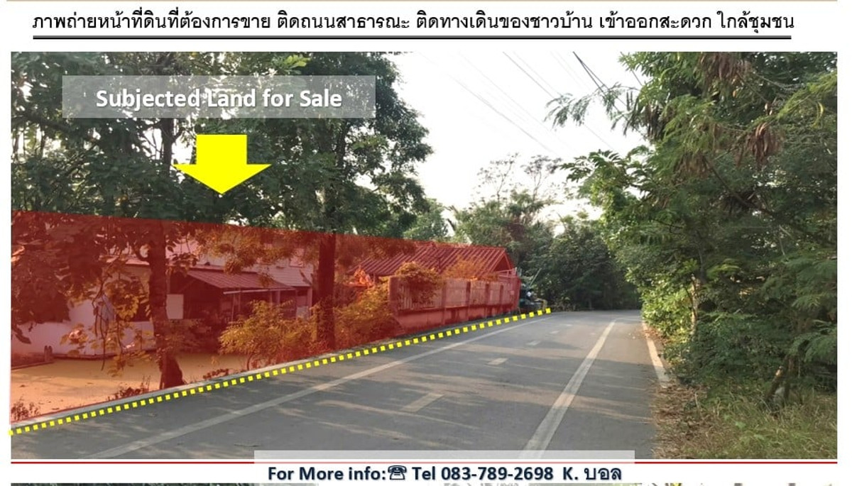 For SaleLandRathburana, Suksawat : Land for Sale in Bang Kachao Bangkok  Best for recreation, spa resort and hotel