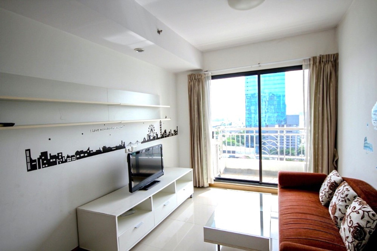 For RentCondoRama3 (Riverside),Satupadit : For Rent: Supalai Premier Ratchada–Narathiwat–Sathorn ✨ Spacious 1-Bedroom