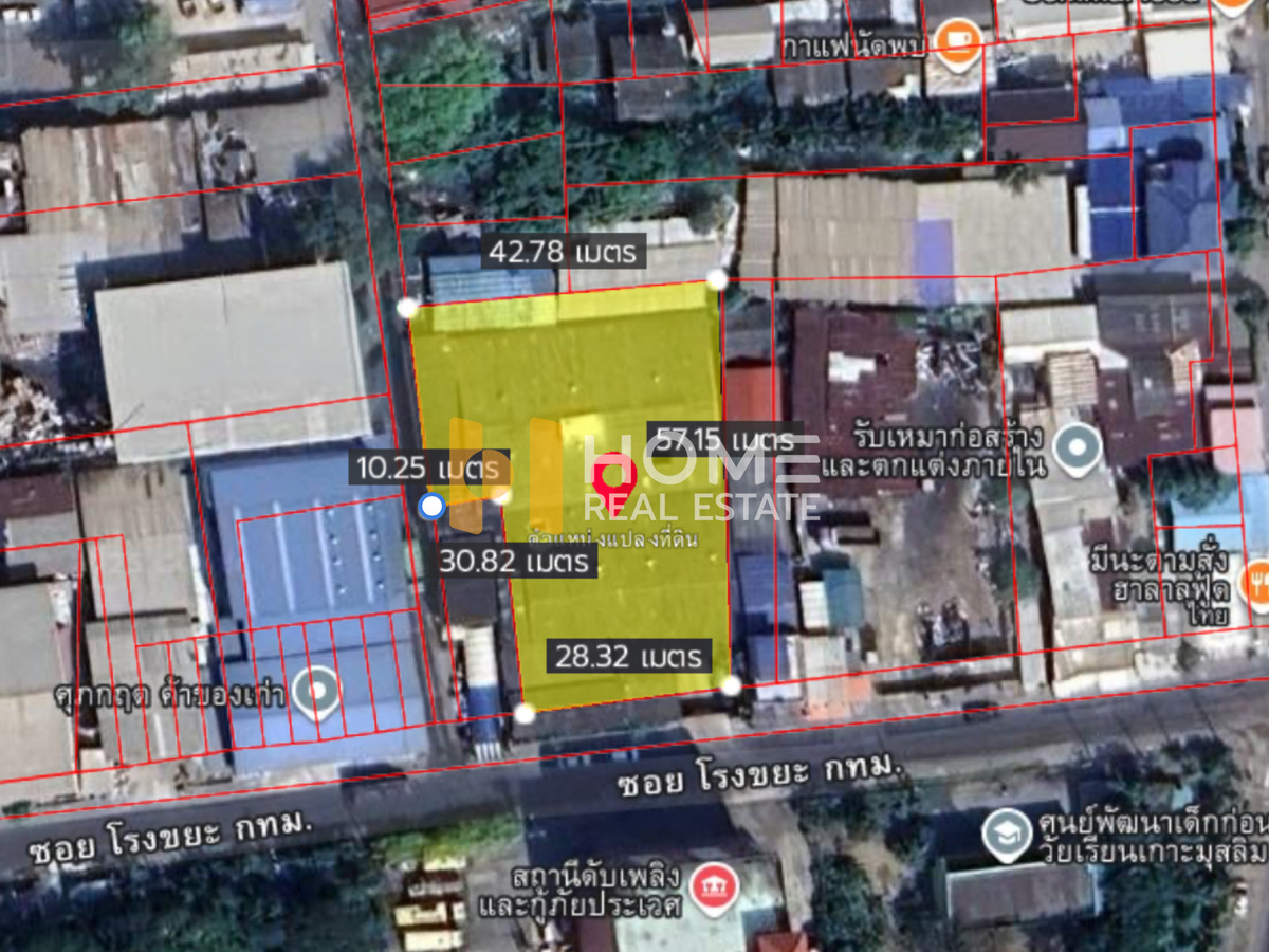 For SaleWarehouseLadkrabang, Suwannaphum Airport : Warehouse 544 sq m. Soi On Nut 86 Yaek 2 / (for sale), Warehouse 544 sq m. Soi On Nut 86 Yaek 2