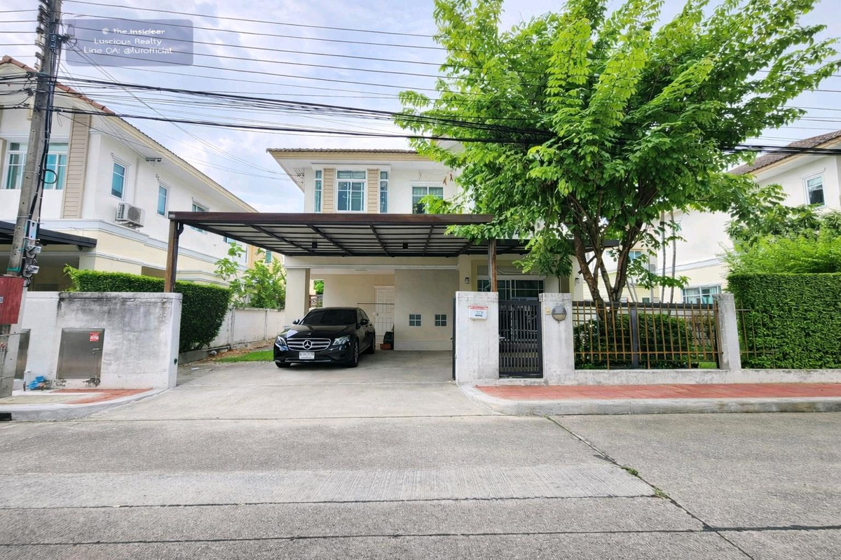 For SaleHouseRama5, Ratchapruek, Bangkruai : Single house for sale  House for Sale  Village: Saransiri Ratchaphruek-Chaengwattana