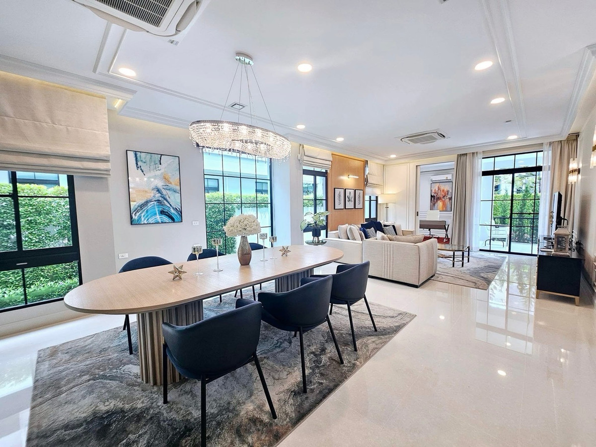 HousePattanakan, Srinakarin : 📢👇 For Sale / Rent – Luxury Houses at Nantawan Rama 9 – New Krungthep KreethaConveniently connected to multiple main routes.