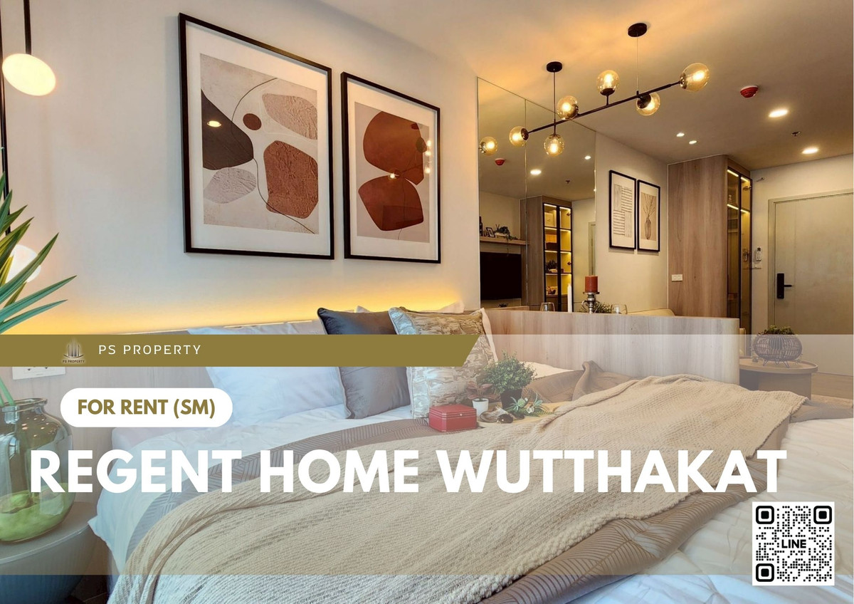 For RentCondoThaphra, Talat Phlu, Wutthakat : For rent ✨ Regent Home Wutthakat ✨ Fully furnished and equipped, near BTS Wutthakat