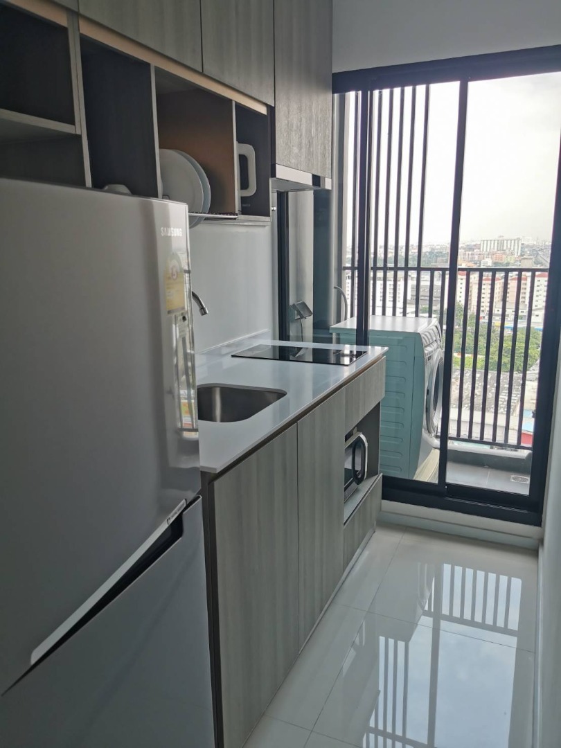 For RentCondoSamut Prakan,Samrong : 🔥Urgent for rent🔥 Knightsbridge Sukhumvit Theparak, 27 sq m., fully furnished, ready to move in immediately.