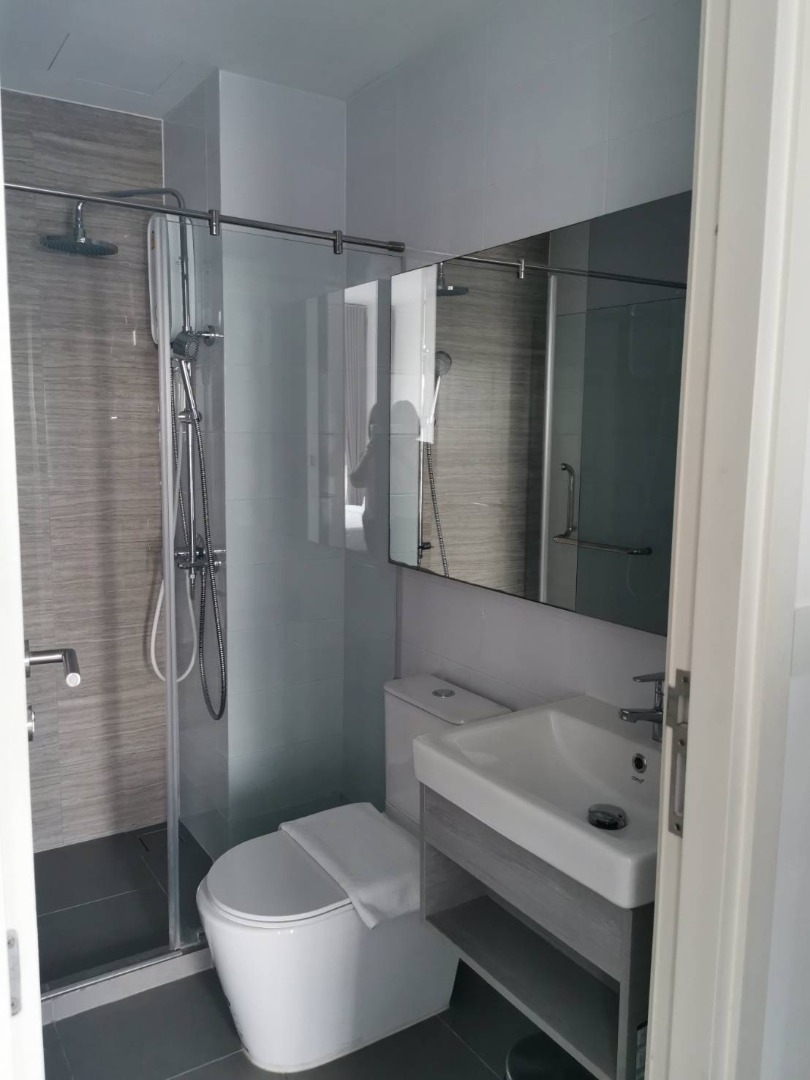 For RentCondoSamut Prakan,Samrong : 🔥Urgent for rent🔥 Knightsbridge Sukhumvit Theparak, 27 sq m., fully furnished, ready to move in immediately.