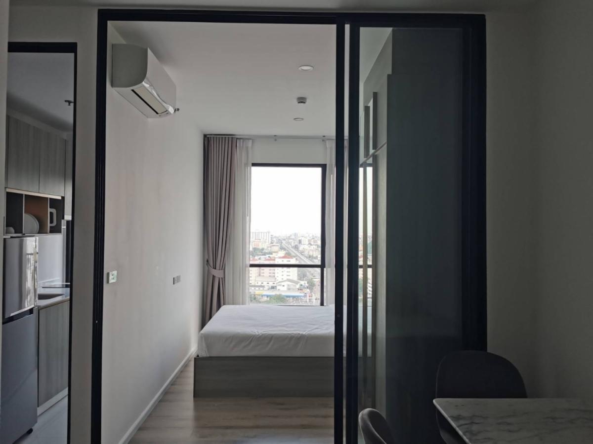 For RentCondoSamut Prakan,Samrong : 🔥Urgent for rent🔥 Knightsbridge Sukhumvit Theparak, 27 sq m., fully furnished, ready to move in immediately.
