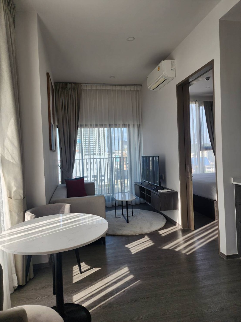 For RentCondoSriracha Laem Chabang Ban Bueng : 🔥Urgent rental🔥 Hampton Sriracha Condo, 32 sq m., fully furnished, ready to move in immediately.
