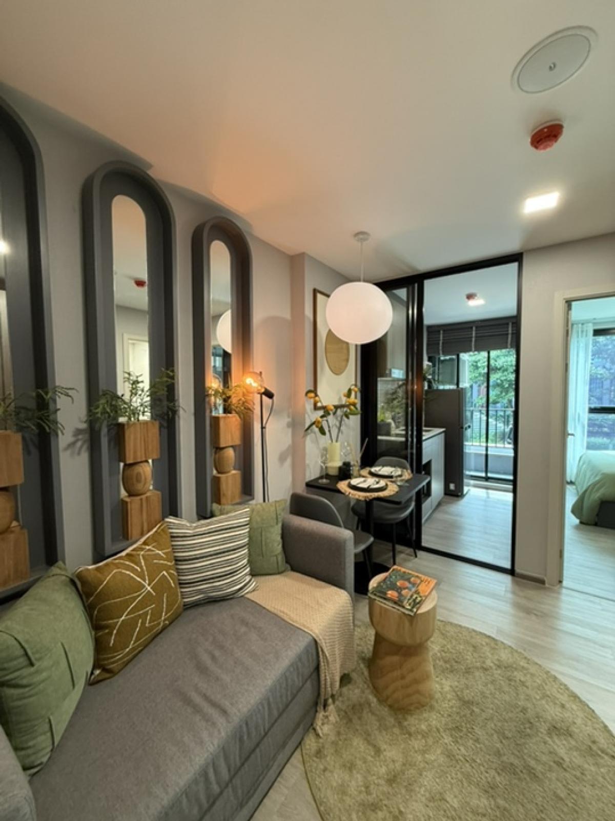 For SaleCondoKasetsart, Ratchayothin : For sale!! ATMOZ Palacio Ladprao-Wanghin (Atmoz Palacio Ladprao-Wanghin) 1 bedroom, 1 bathroom (25.9 sq m), fully furnished, ready to move in, price only 2.6 million baht!!!