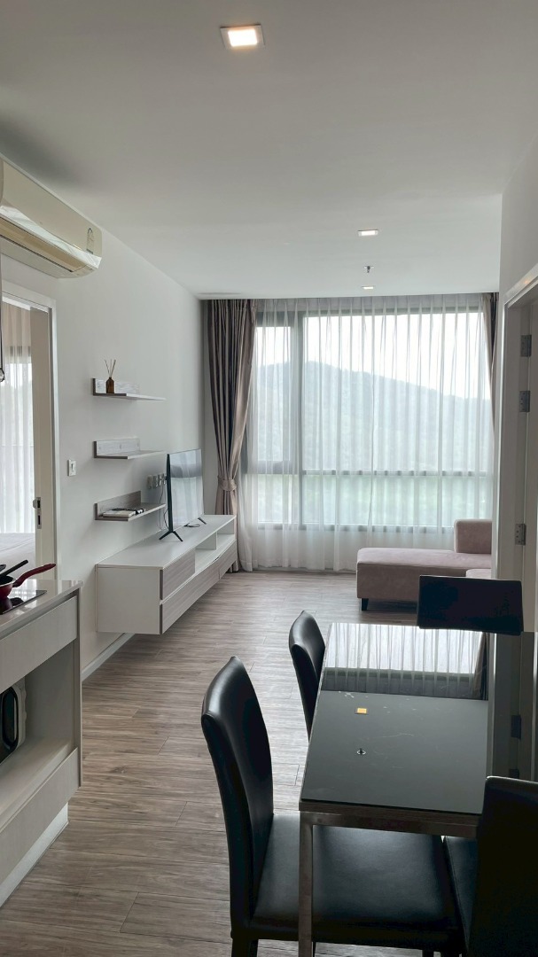 For RentCondoSriracha Laem Chabang Ban Bueng : 🔥Urgent for rent🔥 Knightsbridge The Ocean Sriracha, 57 sq m., fully furnished, ready to move in immediately.
