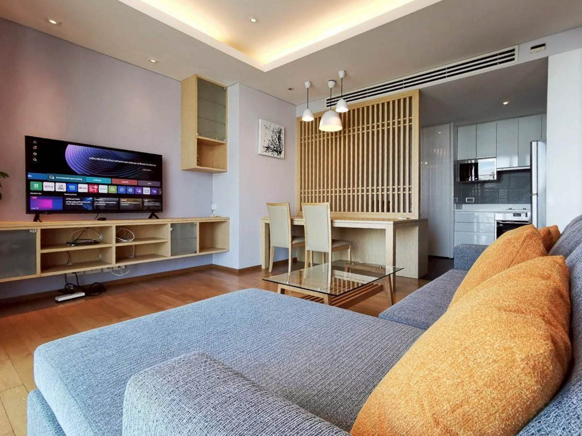 ขายคอนโดสุขุมวิท อโศก ทองหล่อ : ขาย คอนโด Aequa สุขุมวิท 49 แบบ 1 ห้องนอน 60 ตรม ชั้นสูง เฟอร์นิเจอร์ เครื่องใช้ไฟฟ้าครบ Pet Friendly ใกล้ BTS ทองหล่อ พร้อมพงษ์ เอกมัย : SL25S-026