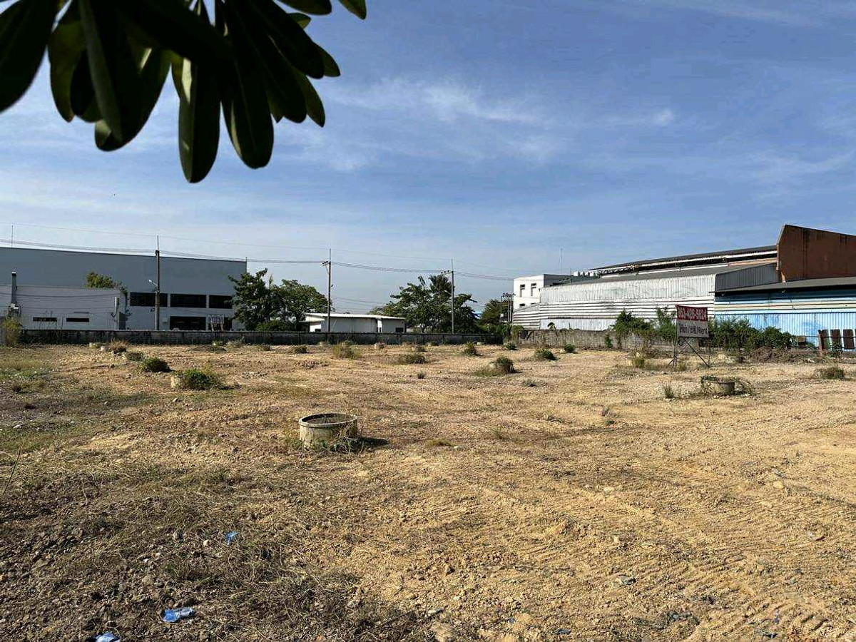 ให้เช่าที่ดินบางนา แบริ่ง ลาซาล : ให้เช่าที่ดินติดถนน บางนา–ตราด (ขาเข้า) กม.16 ถมแล้ว 2 ไร่