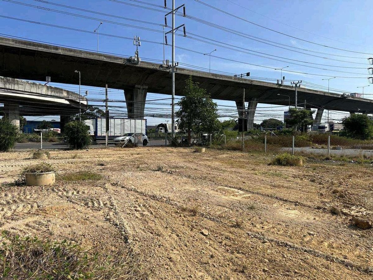 ให้เช่าที่ดินบางนา แบริ่ง ลาซาล : ให้เช่าที่ดินติดถนน บางนา–ตราด (ขาเข้า) กม.16 ถมแล้ว 2 ไร่