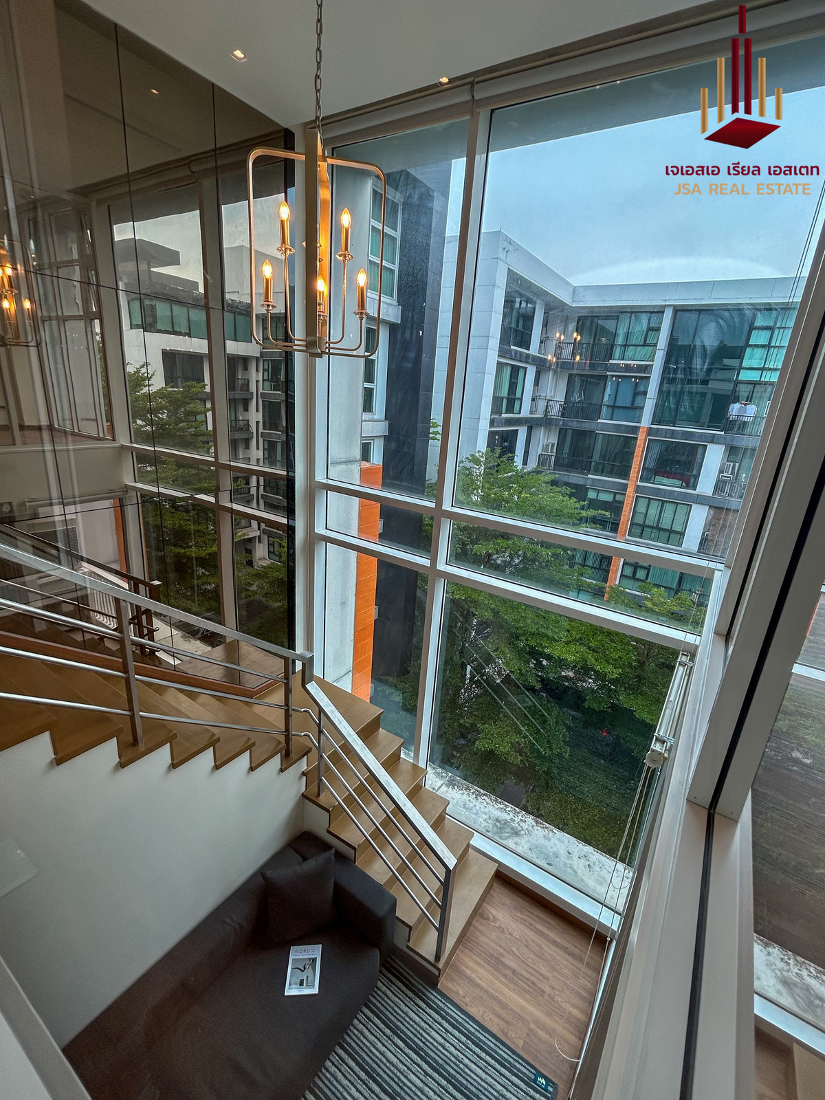 For SaleCondoOnnut, Udomsuk : Empty room ready to move in Phil Baan ✨ D 65 Condo ✨ Duplex