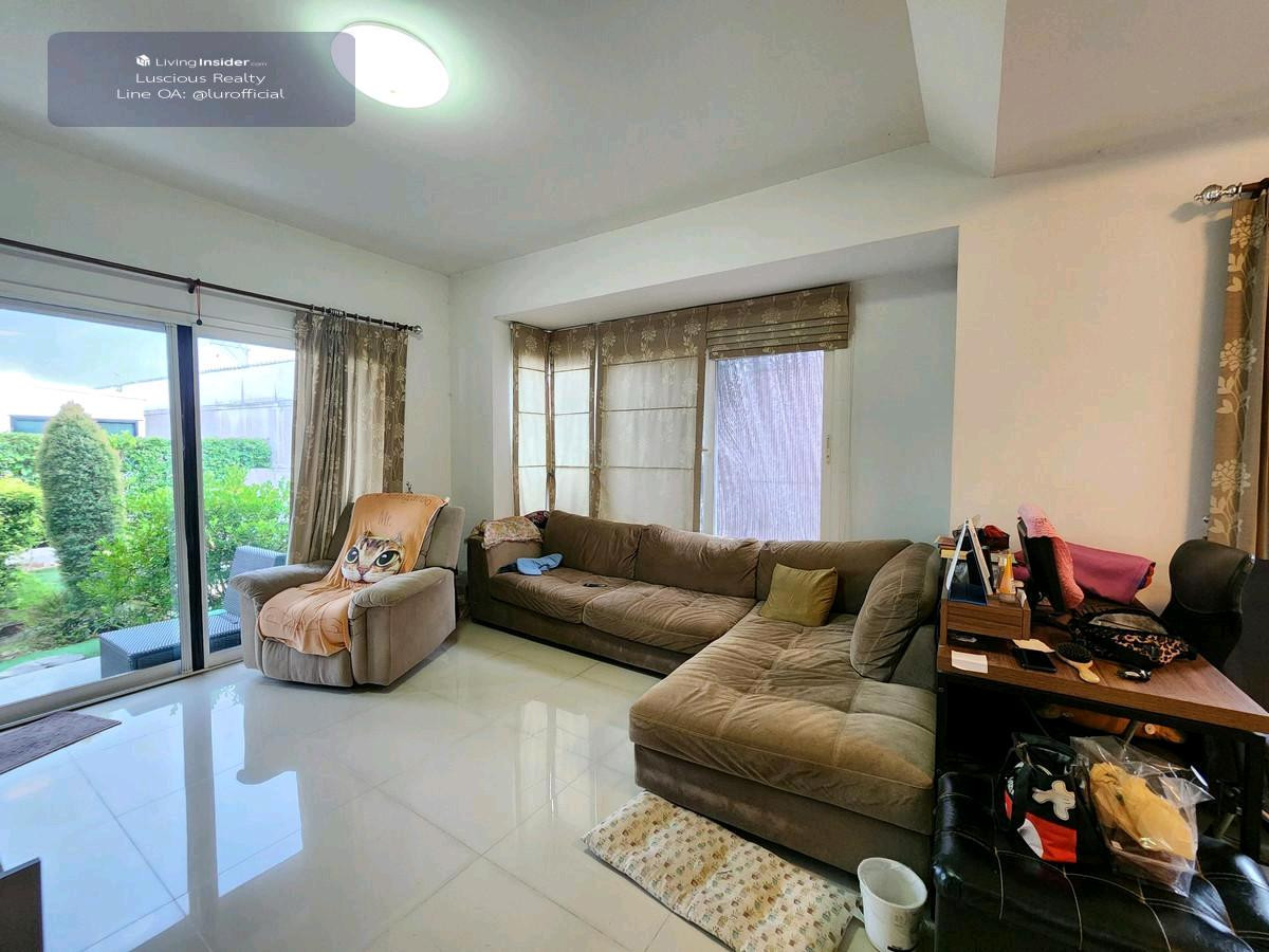 For SaleHouseNonthaburi, Bang Yai, Bangbuathong : Single house for sale, Chaiyaphruek Village, Pinklao-Kanchana  ✅️ Behind the corner, at the end of the alley, easy parking in front of the house, another 1 car  ✅️ House facing south, good wind  ✅️ Near the front of the village