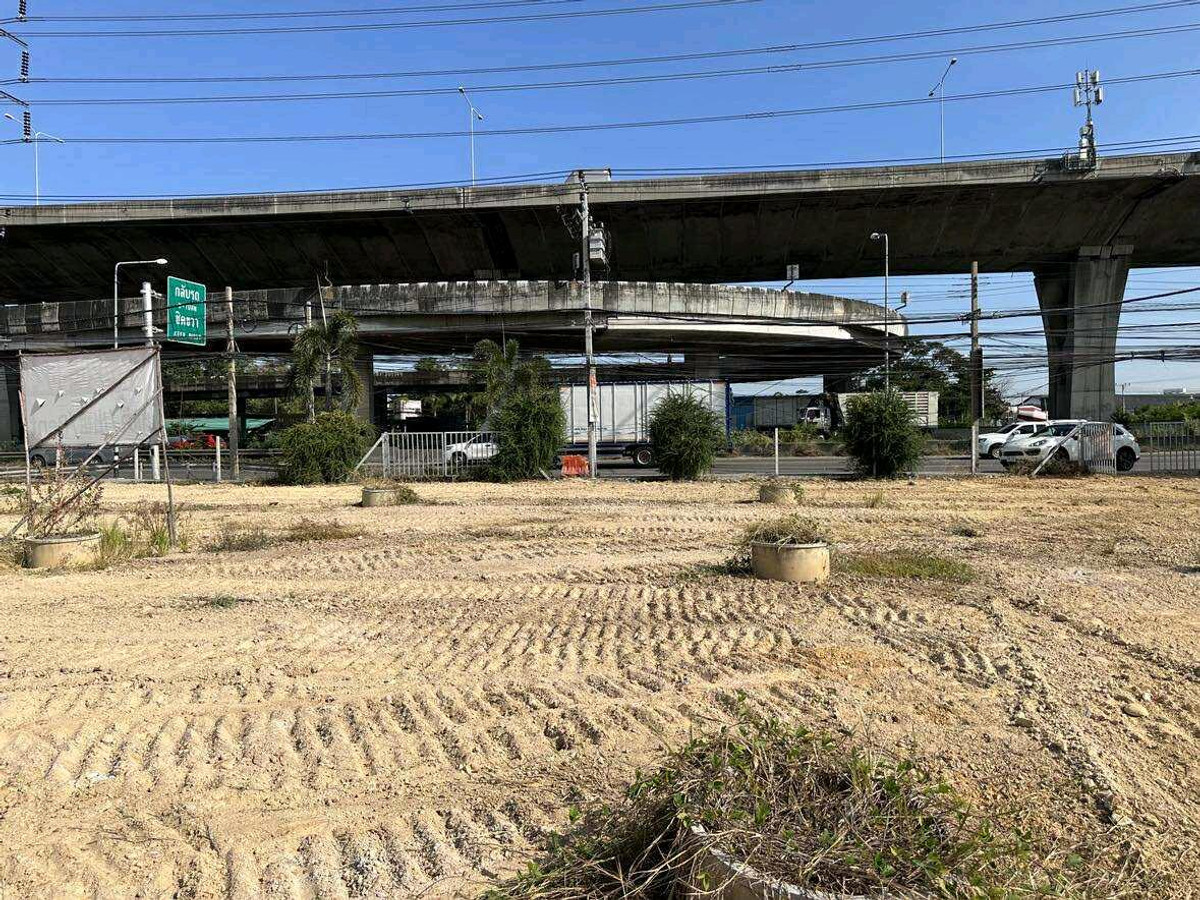 ให้เช่าที่ดินบางนา แบริ่ง ลาซาล : ให้เช่าที่ดินติดถนน บางนา–ตราด (ขาเข้า) กม.16 ถมแล้ว 2 ไร่