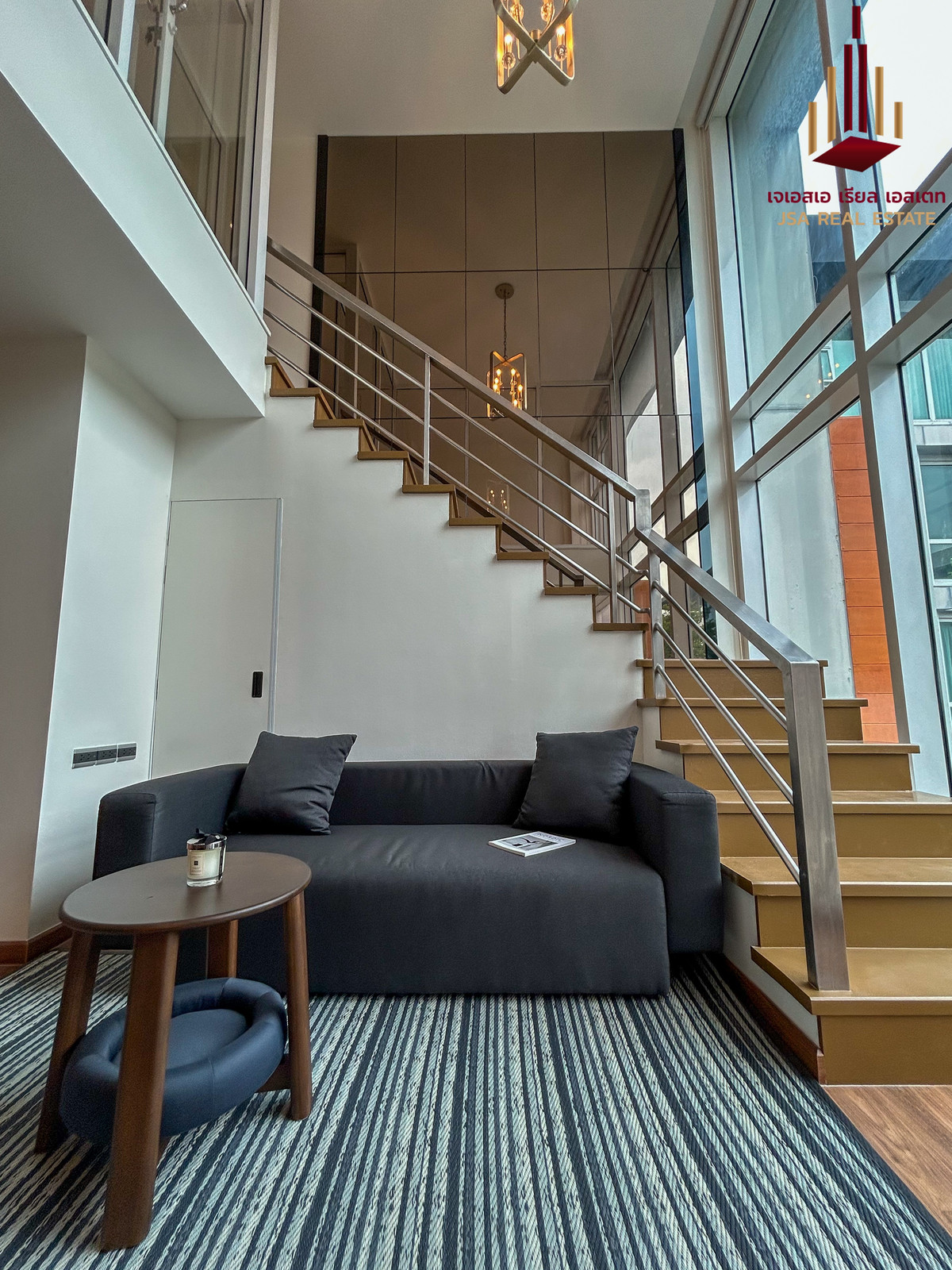 For SaleCondoOnnut, Udomsuk : Empty room ready to move in Phil Baan ✨ D 65 Condo ✨ Duplex