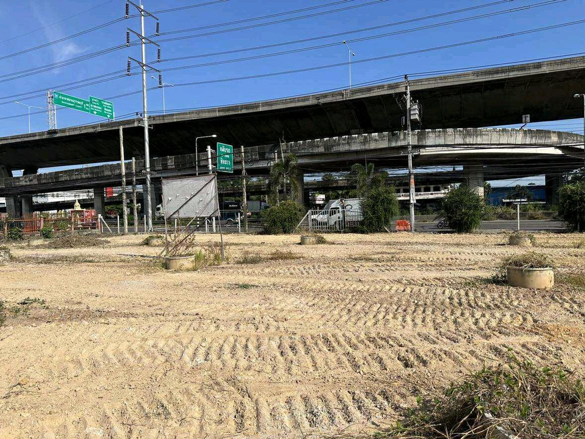 ให้เช่าที่ดินบางนา แบริ่ง ลาซาล : ให้เช่าที่ดินติดถนน บางนา–ตราด (ขาเข้า) กม.16 ถมแล้ว 2 ไร่