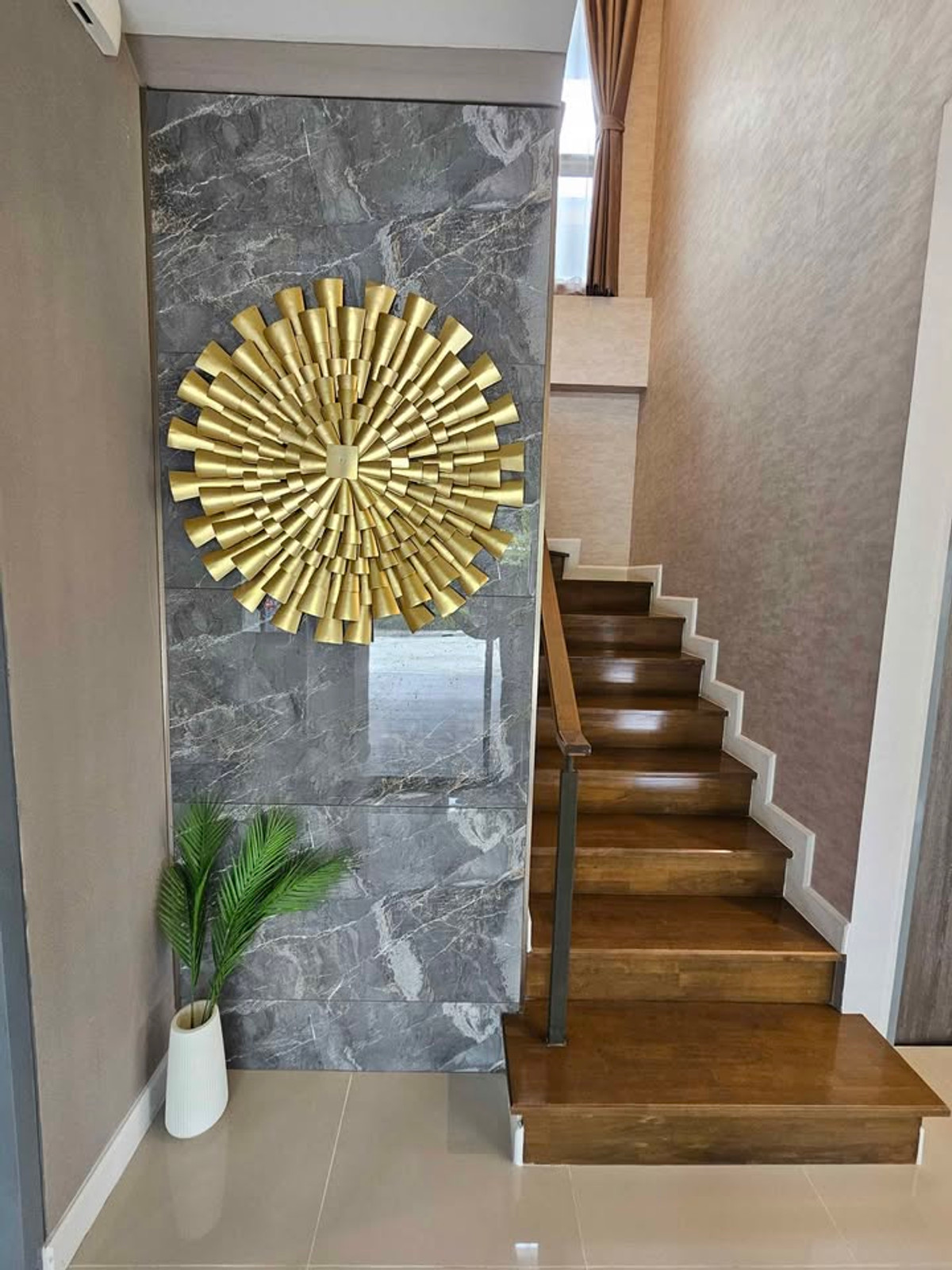 For RentHouseLadkrabang, Suwannaphum Airport : P-2851 Luxurious detached house, good location, ready to move in, near Seacon Square and Paradise Park and Suan Luang Rama IX.