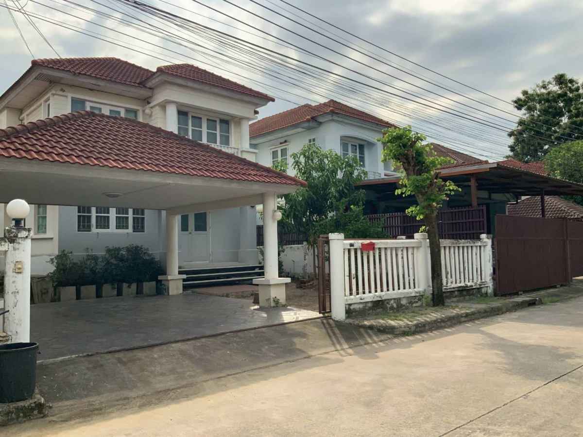 ให้เช่าบ้านสมุทรปราการ สำโรง : ให้เช่าบ้านเดี่ยว ชวนชื่น บางนา-บางบ่อ เฟอร์ครบ ใกล้วัดบางบ่อ 