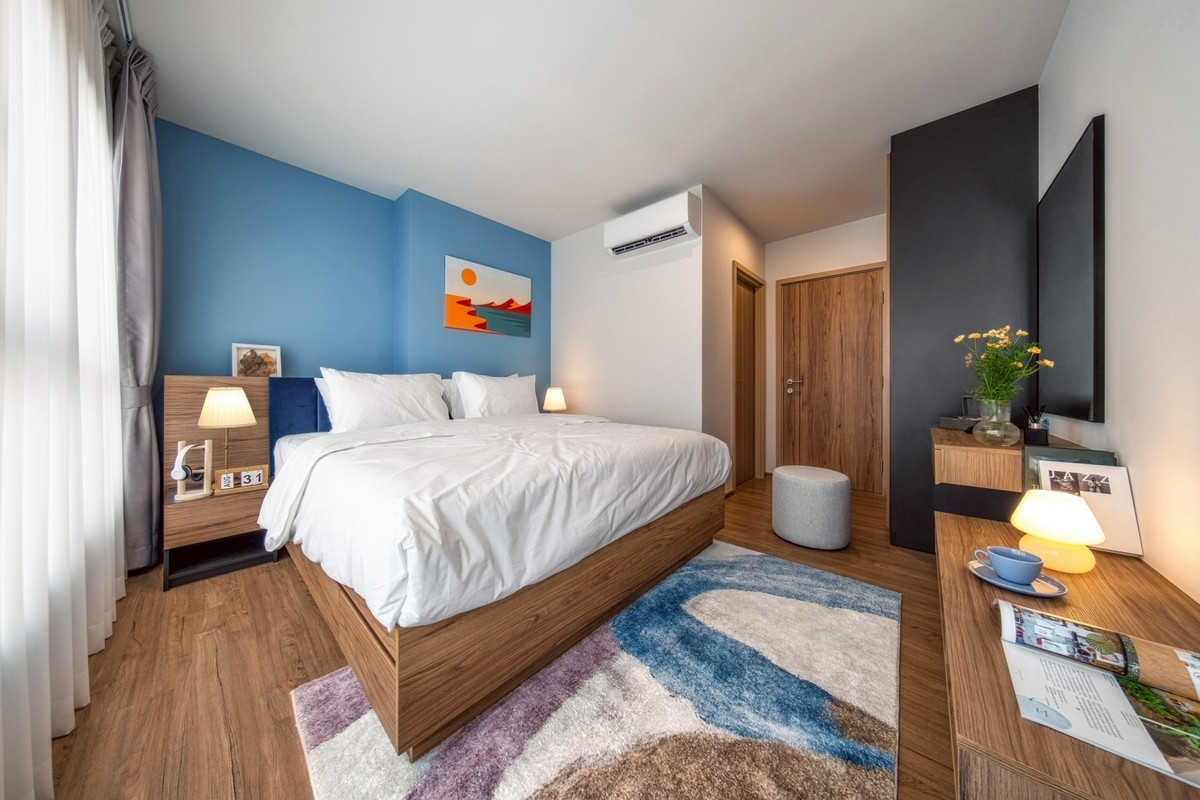 For SaleCondoLadprao, Central Ladprao : The Line Vibe 📞 092-690-5445 โปรแรง 2 นอน วิวสวน ชั้นสูง พิเศษ 6.59 ลบ. ห้องเดียวในโครงการ! Yield 6.3%*