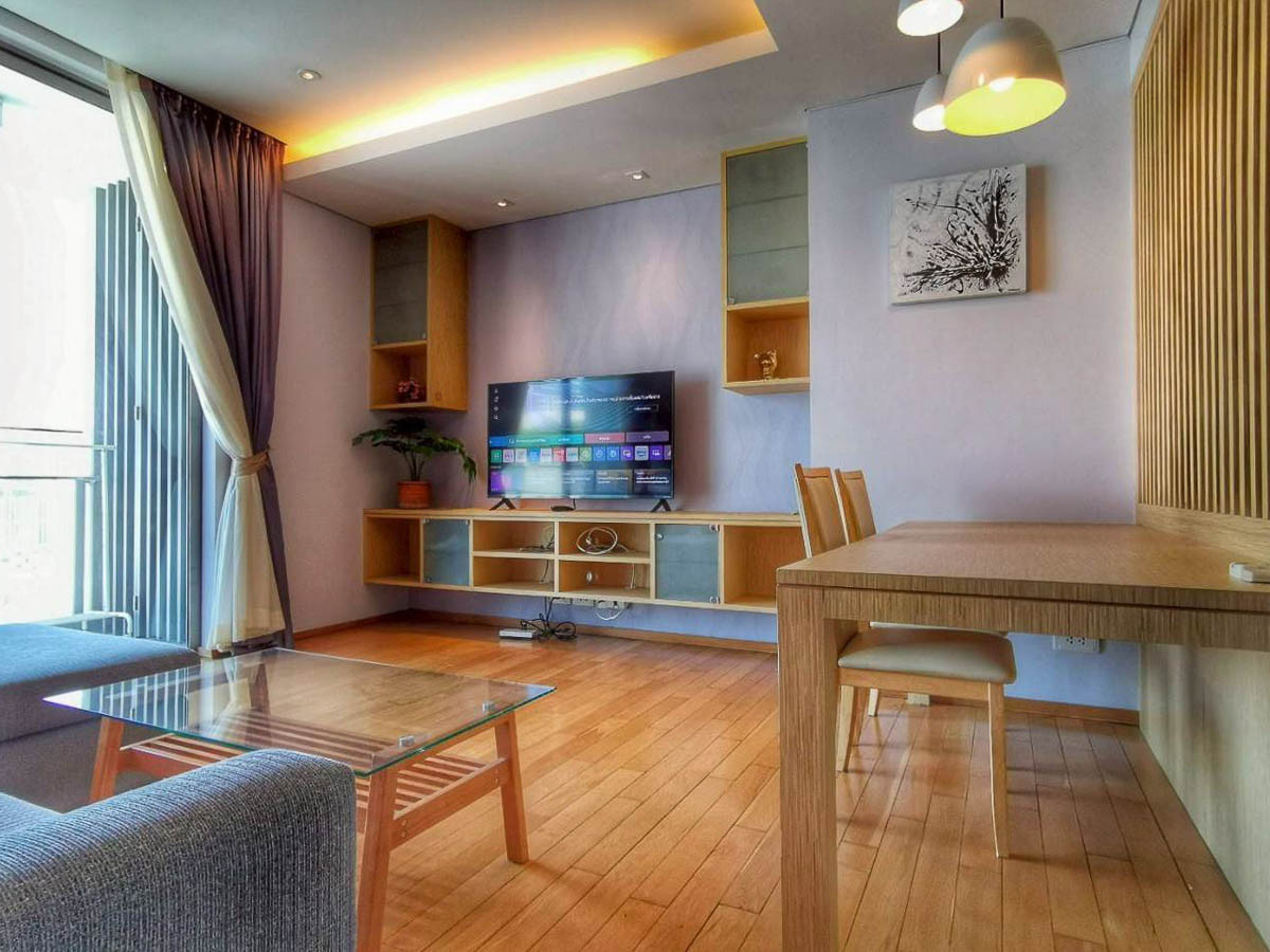 ขายคอนโดสุขุมวิท อโศก ทองหล่อ : ขาย คอนโด Aequa สุขุมวิท 49 แบบ 1 ห้องนอน 60 ตรม ชั้นสูง เฟอร์นิเจอร์ เครื่องใช้ไฟฟ้าครบ Pet Friendly ใกล้ BTS ทองหล่อ พร้อมพงษ์ เอกมัย : SL25S-026