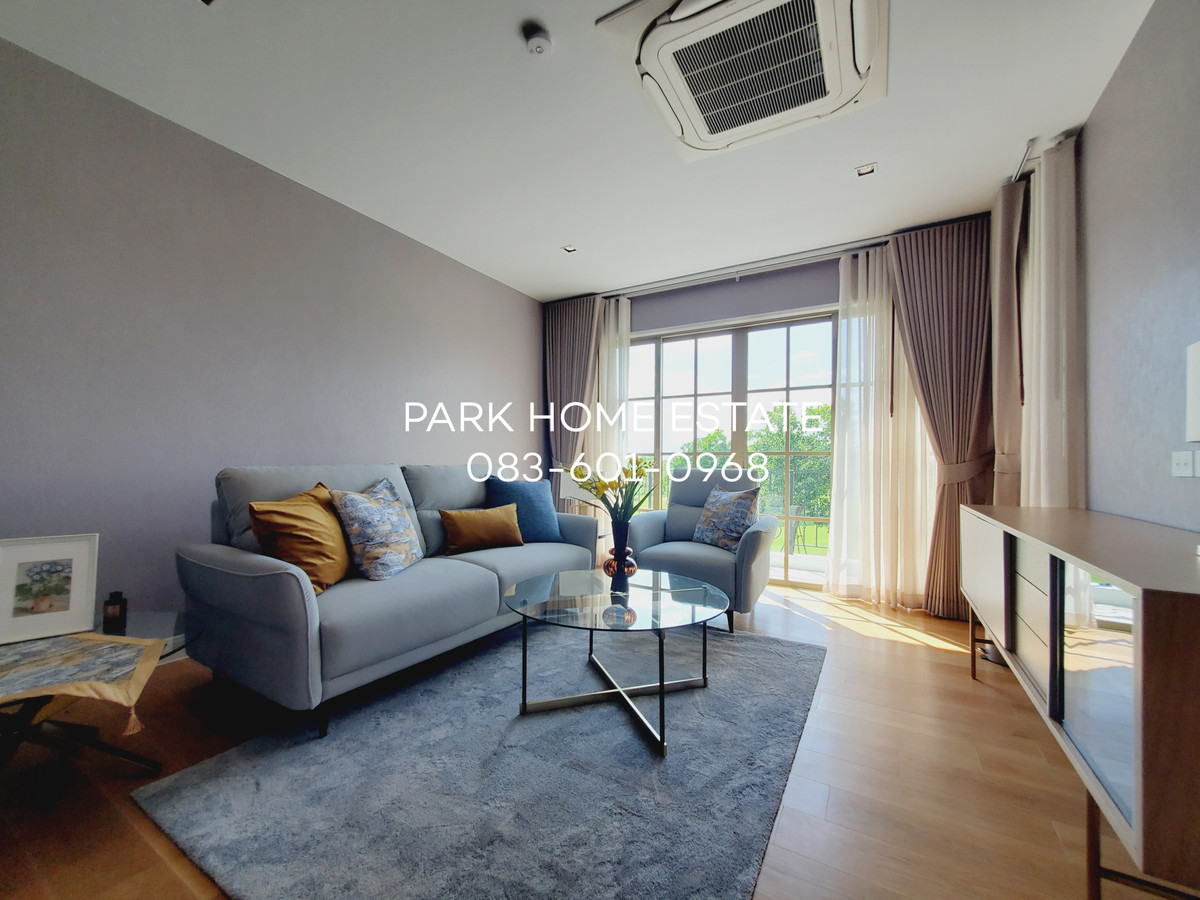 For RentHousePathum Thani,Rangsit, Thammasat : For Rent: Sereno Reignwood Residence Collections A Spanish-style single-family home surrounded by over 2,000 rai of nature, with a golf course backing onto the house.