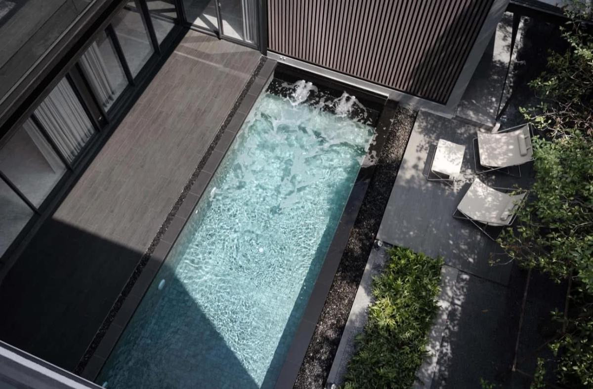 ขายบ้านโชคชัย4 ลาดพร้าว71 : บ้านสรรสร้าง COLLECTION No.6 📞 092-690-5445 บ้านเดี่ยว 4 นอน 5 น้ำ + Pool + EV + Lift พร้อมอยู่ Luxury Private Oasis ทำเลลาดพร้าว–นาคนิวาส 