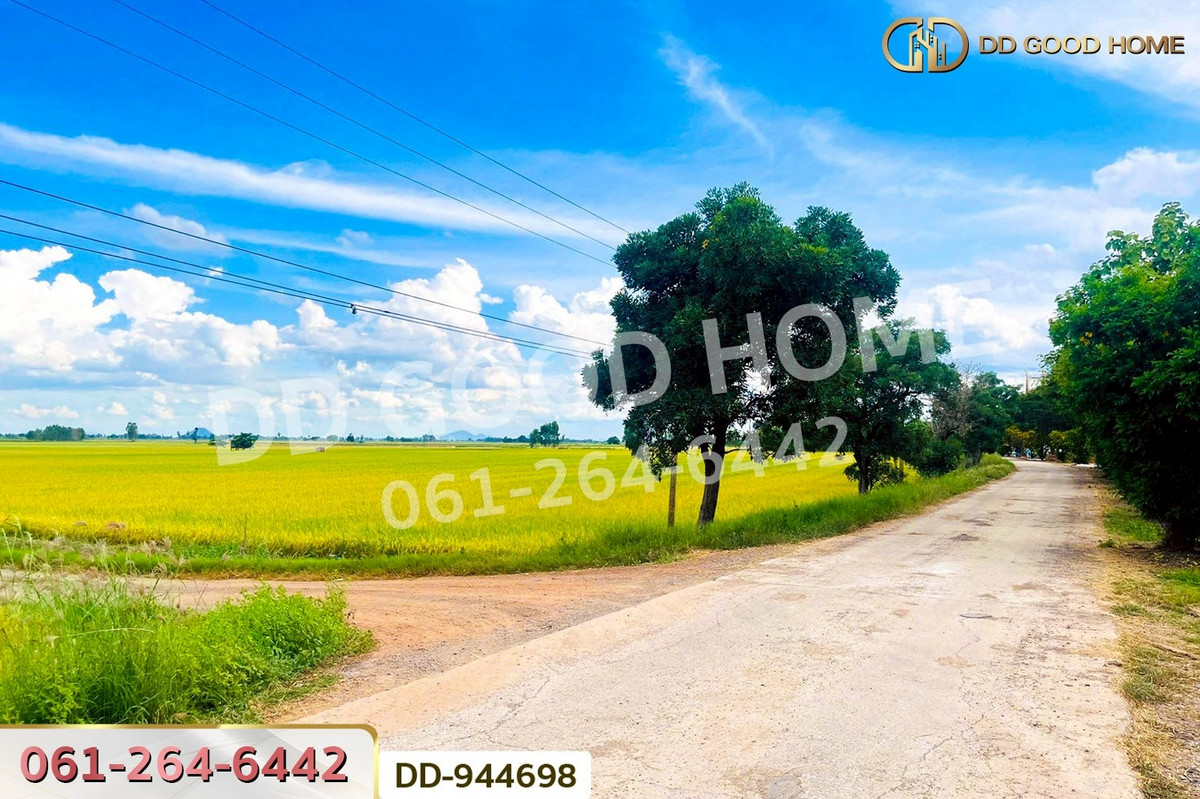 For SaleLandNakhon Sawan : DD-944698 Land at Kechai, 5 rai 20 sq.w., Chumsaeng, Nakhon Sawan, near the Chumsaeng District Office