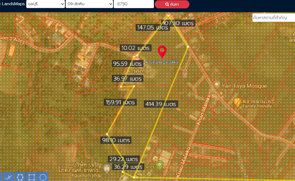 For SaleLandPattaya, Bangsaen, Chonburi : 🌿📍Urgent sale, beautiful land, prime location, Na Jomtien, near Pattaya – best price in this zone!  Beautiful Land for Sale in Na Jomtien – Prime Location near Pattaya’s Tourist Attractions!