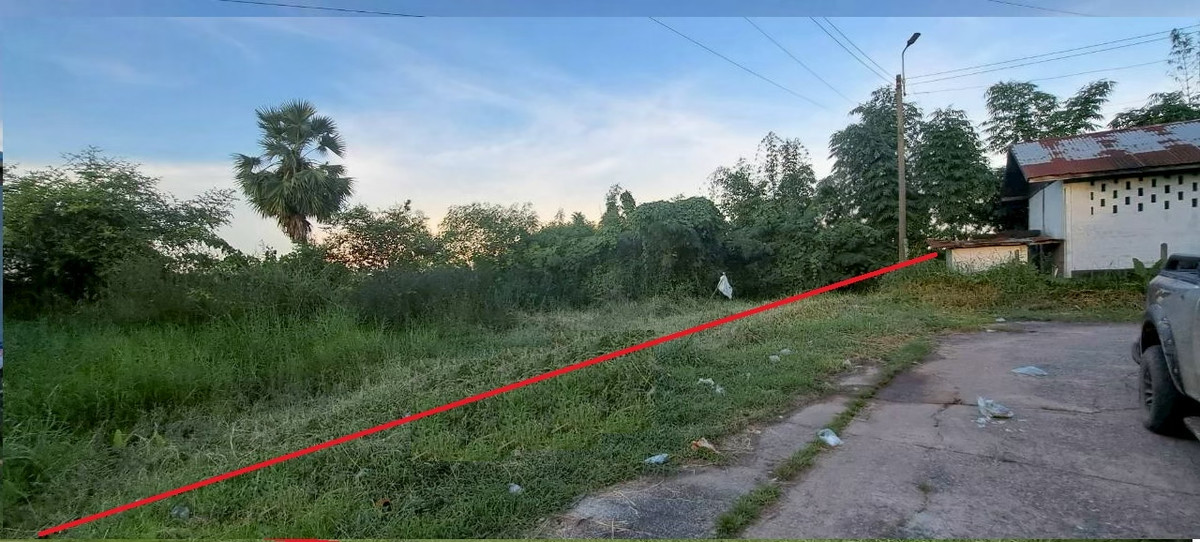 ขายที่ดินอุดรธานี : ที่ดิน 199 ตร.ว. กุมภวาปี อุดรฯ ราคายังจับต้องได้ อยู่ใกล้ขนส่งจังหวัดและการประปาภูมิภาค