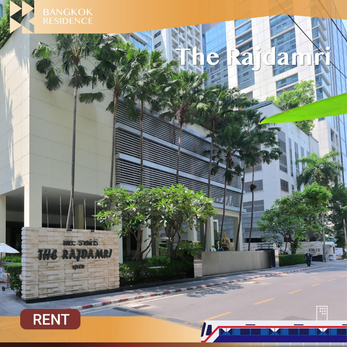 For RentCondoWitthayu, Chidlom, Langsuan, Ploenchit :  The Rajdamri, 💎 Luxury Classic Living with a spacious unit, Near Lumpini Park 🌳 
