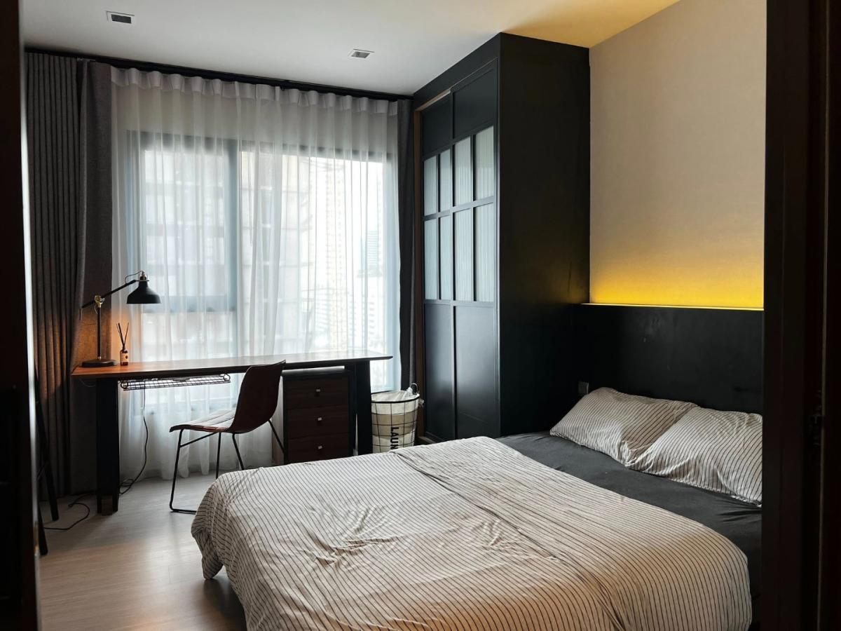 For RentCondoRama9, Petchburi, RCA : 🔥For urgent rent🔥 Life Asoke-Rama 9, beautifully decorated room, fully furnished, ready to move in, near MRT Rama 9