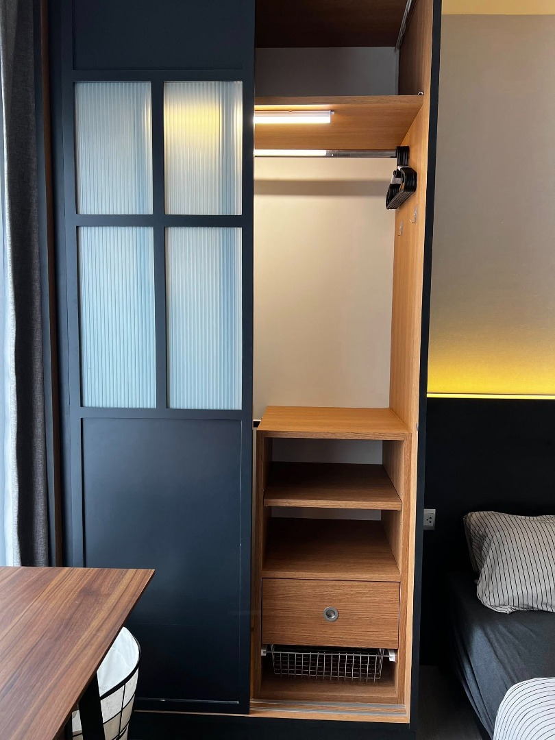 ให้เช่าคอนโดพระราม 9 เพชรบุรีตัดใหม่ RCA : 🔥ให้เช่าด่วน🔥 ไลฟ์ อโศก-พระราม 9  ห้องตกแต่งสวย เฟอร์นิเจอร์ครบพร้อมเข้าอยู่ ใกล้ MRT พระราม 9 