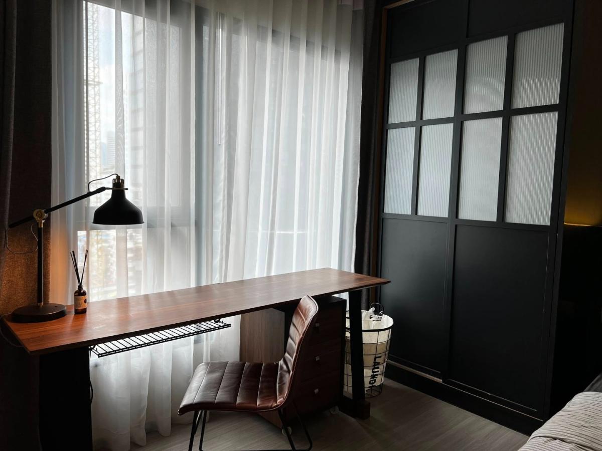 For RentCondoRama9, Petchburi, RCA : 🔥For urgent rent🔥 Life Asoke-Rama 9, beautifully decorated room, fully furnished, ready to move in, near MRT Rama 9