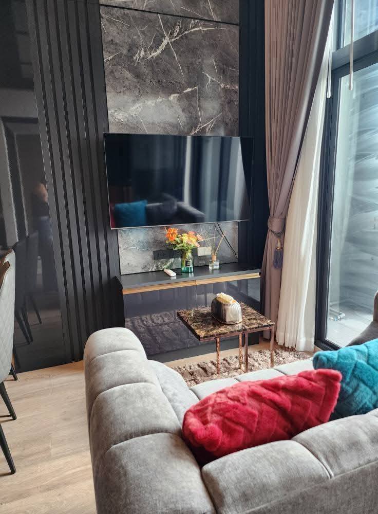 ให้เช่าคอนโดพระราม 9 เพชรบุรีตัดใหม่ RCA : 🔥ให้เช่าด่วน🔥ไอดีโอ พระราม 9 – อโศก 2ห้องนอน เพดานสูง  เฟอร์นิเจอร์ครบพร้อมเข้าอยู่ ใกล้ MRT พระราม 9 