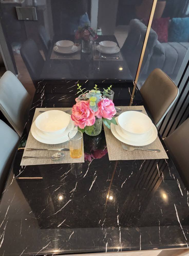 ให้เช่าคอนโดพระราม 9 เพชรบุรีตัดใหม่ RCA : 🔥ให้เช่าด่วน🔥ไอดีโอ พระราม 9 – อโศก 2ห้องนอน เพดานสูง  เฟอร์นิเจอร์ครบพร้อมเข้าอยู่ ใกล้ MRT พระราม 9 