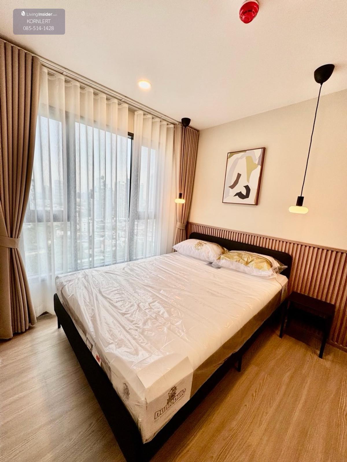 For RentCondoKhlongtoei, Kluaynamthai : For rent: Aspire Sukhumvit-Rama 4, one bed plus room, fully furnished, ready to move in.
