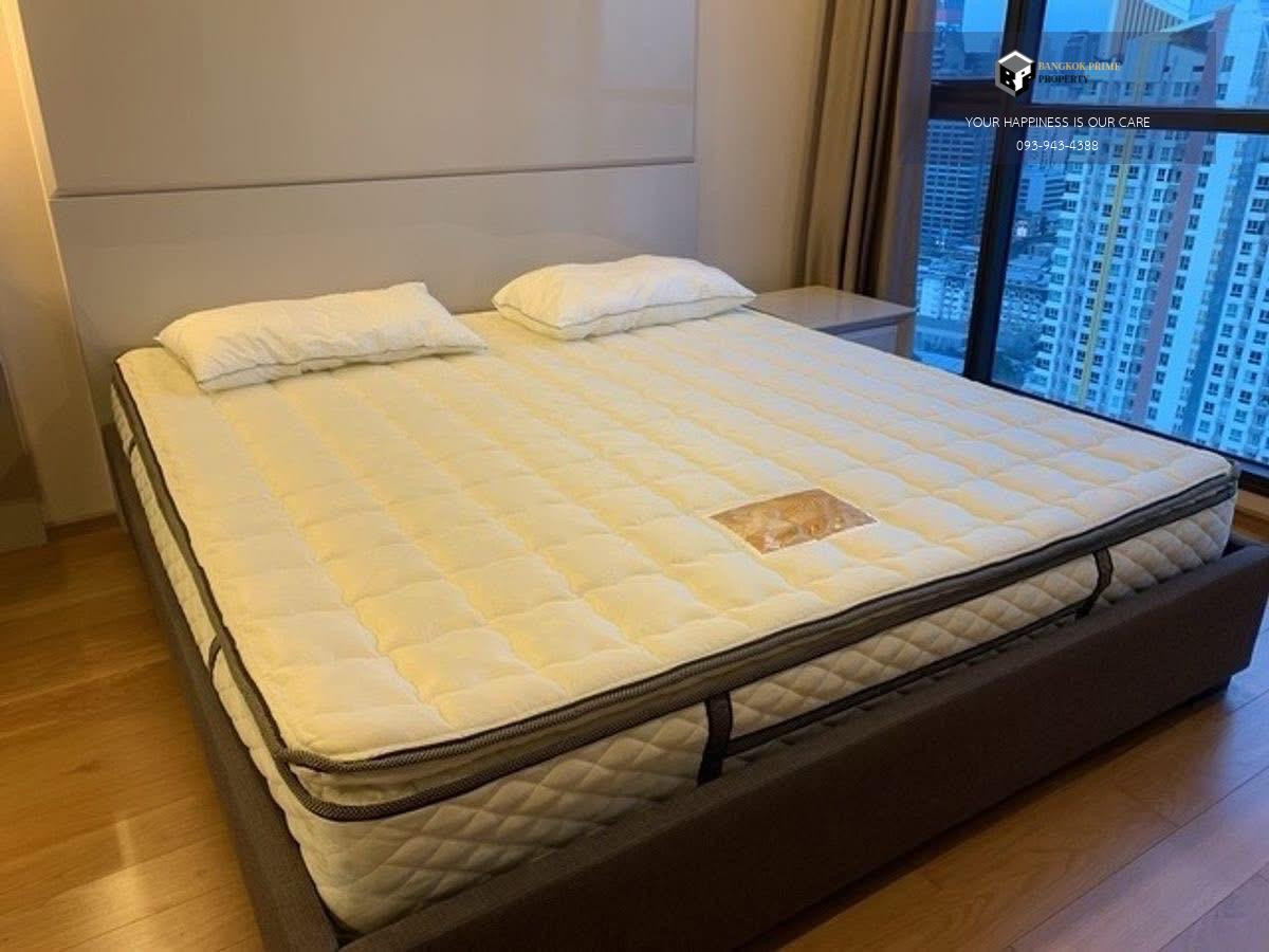 For RentCondoSathorn, Narathiwat : The Address Sathorn | High floor | Mahanakhon building view, near BTS St. Louis #2025111012838