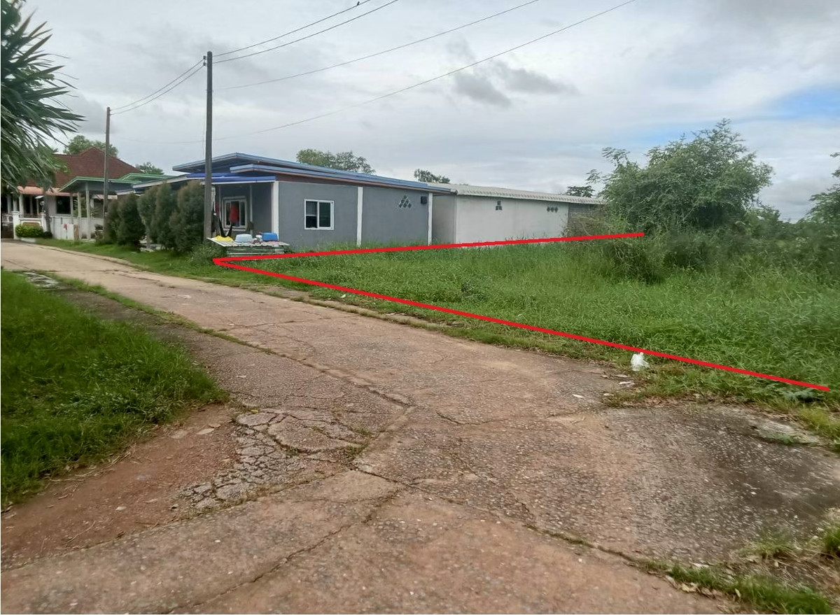 ขายที่ดินอุดรธานี : ที่ดิน 199 ตร.ว. กุมภวาปี อุดรฯ ราคายังจับต้องได้ อยู่ใกล้ขนส่งจังหวัดและการประปาภูมิภาค